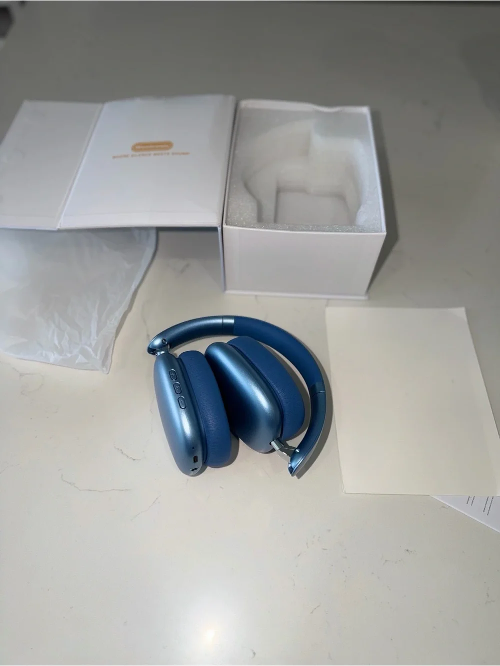 Wireless Over-Ear Bluetooth Headphones - Blue
